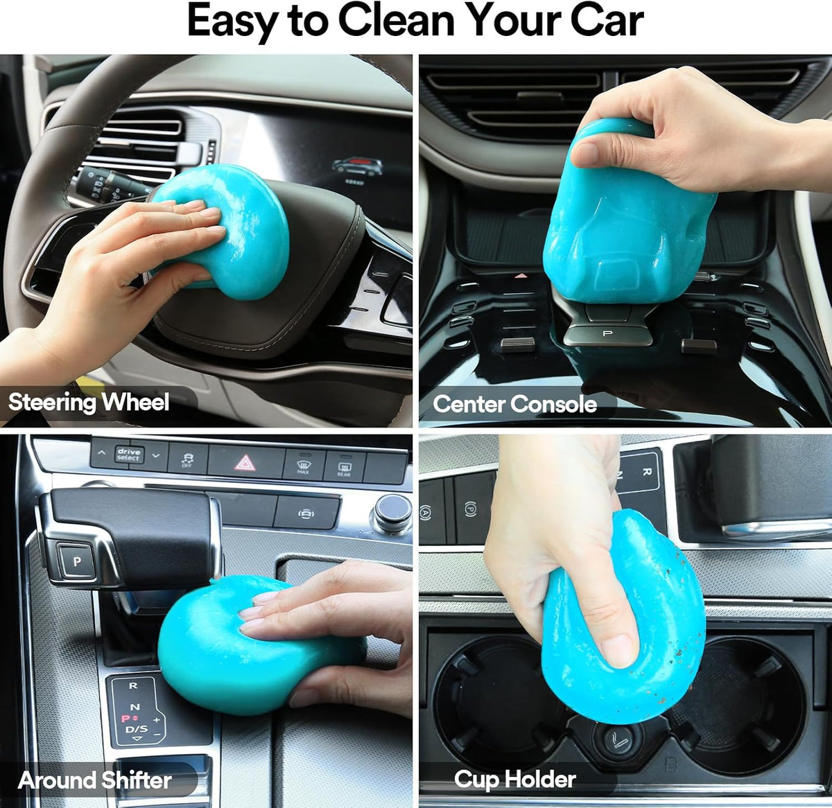 Ultimate Car Cleaning Gel - Multi-Purpose Detailing Putty for Your Vehicle and Home